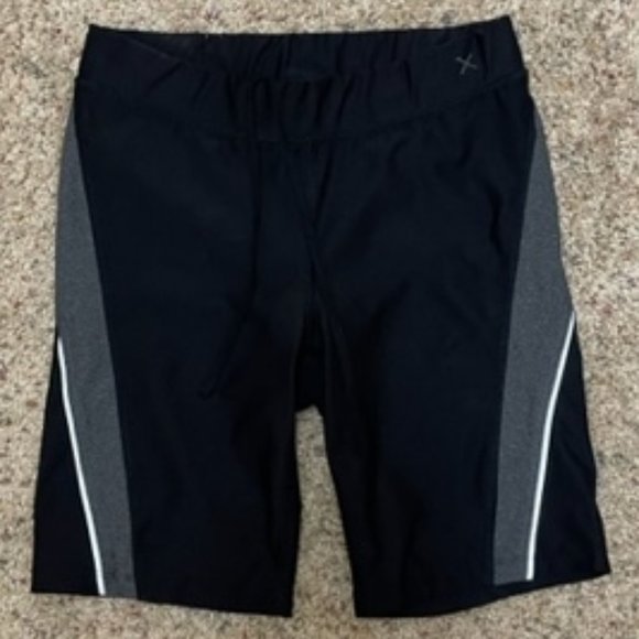 Xersion Quick Dry Black with Gray Side Panels Athletic Shorts – S Fitted… - Picture 1 of 4